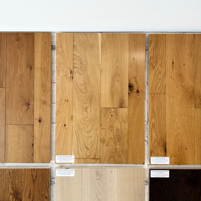 Boston Engineered Real Wood French Oak Satin Lacquered